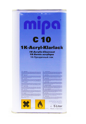 Mipa C10 1K Acrylic Lacquer (5ltr)