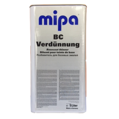 Mipa Basecoat Thinner 5Ltr