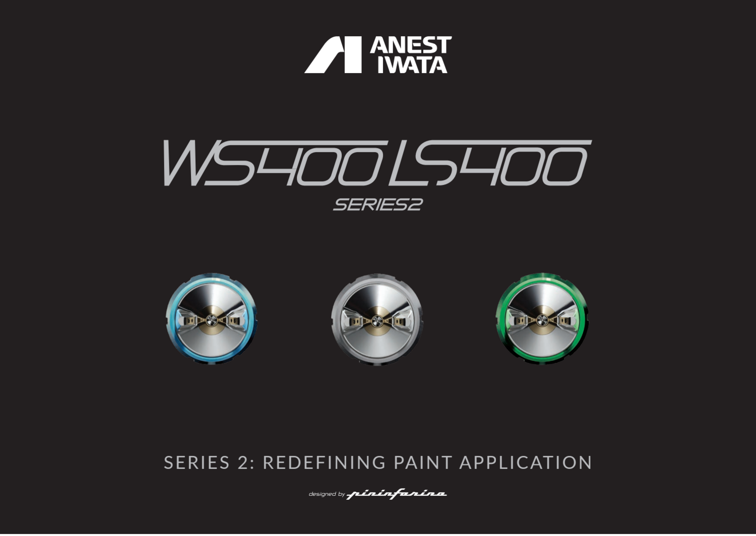 Iwata LS 400 Series 2 NONE DIGITAL Spray Gun – 1.3ET Base Coat