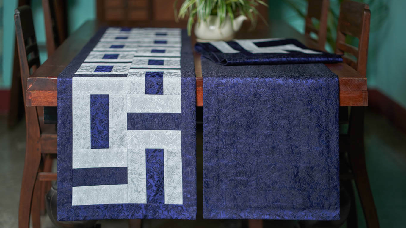 Patchwork table runner