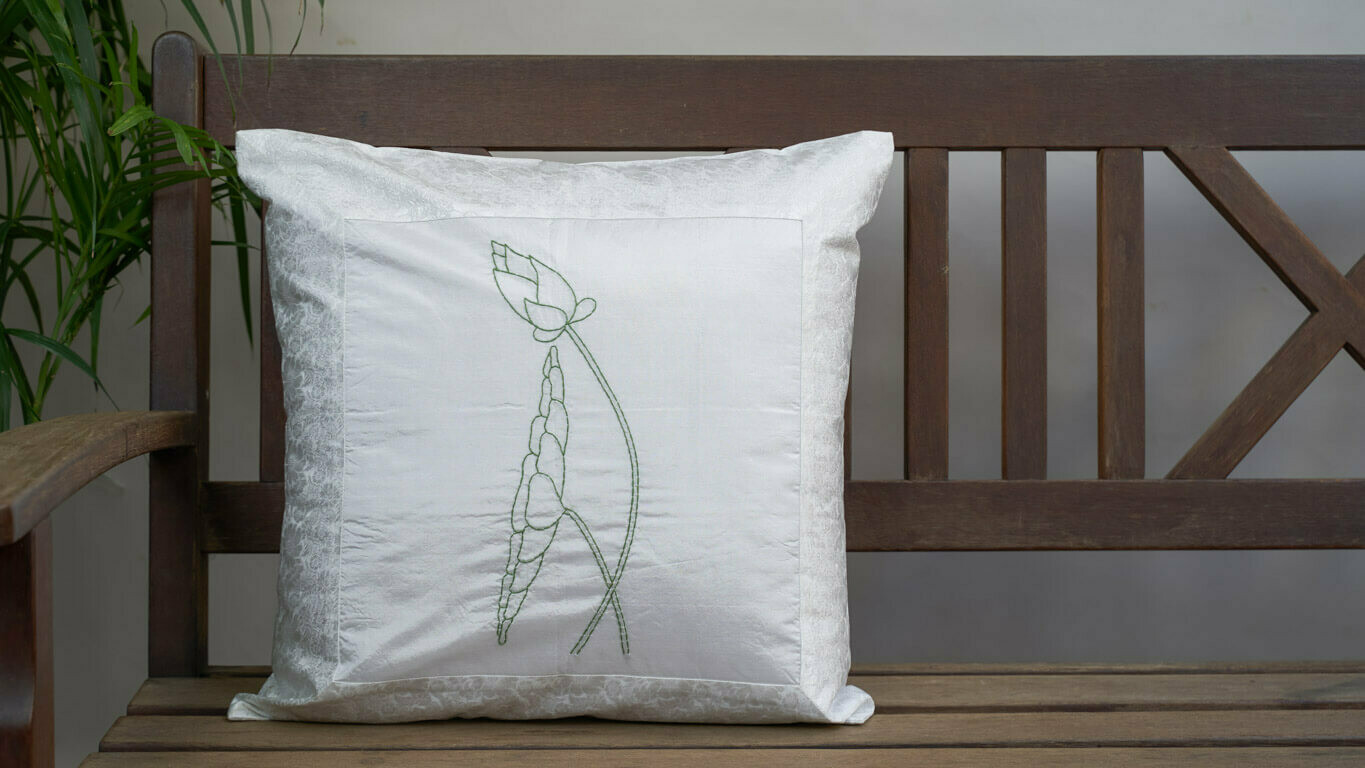 Cushion Cover “Framed Lotus”