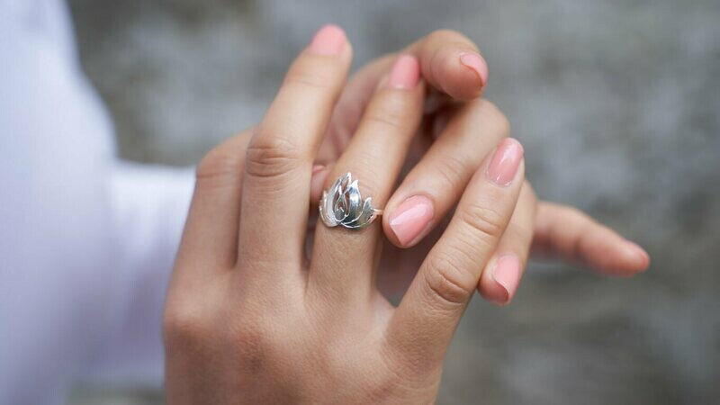 Lotus Flower Ring