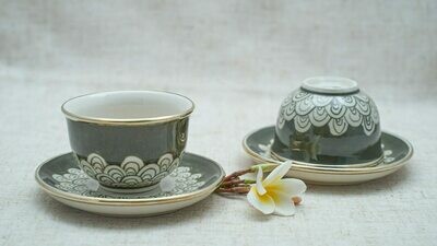 Ceramic teacup 