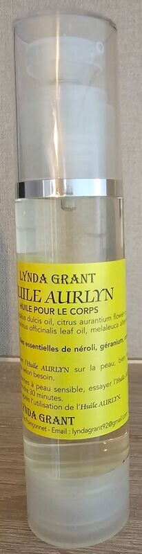 HUILE AURLYN POUR LES PROBLEMES DE PEAU