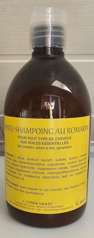 L'APRES-SHAMPOING AU ROMARIN