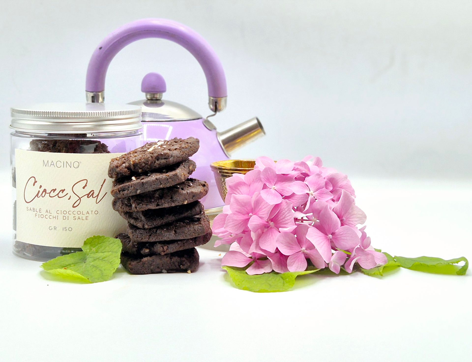 CIOCC,SAL  Sablè al Cioccolato e Fiocchi di Sale