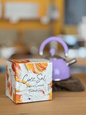 CIOCC,SAL Sablè al Cioccolato e Fiocchi di Sale CIOCC,SAL Sablè al Cioccolato e Fiocchi di Sale