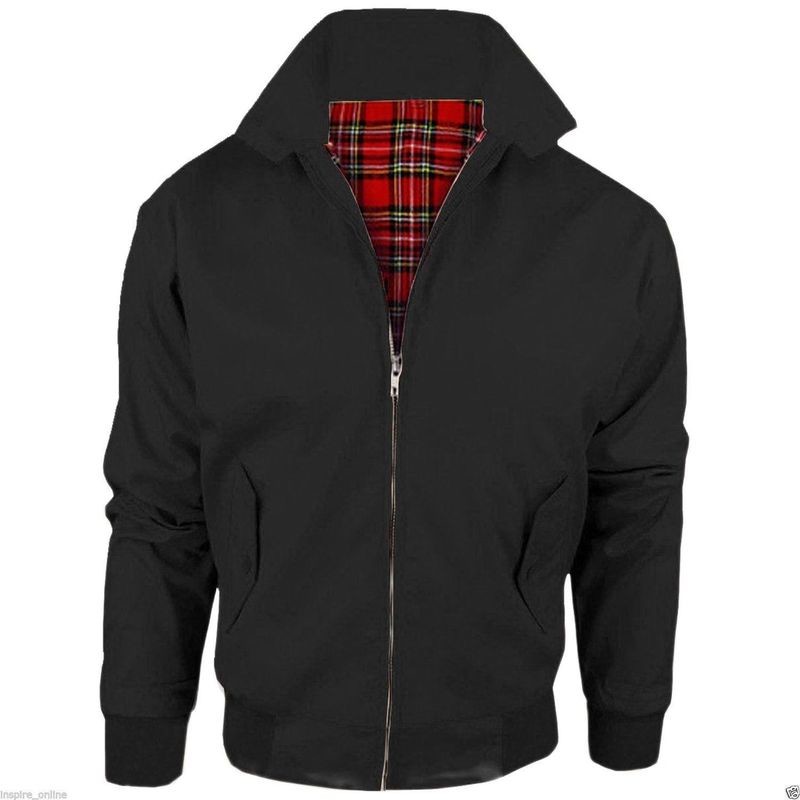 Black Harrington Jacket