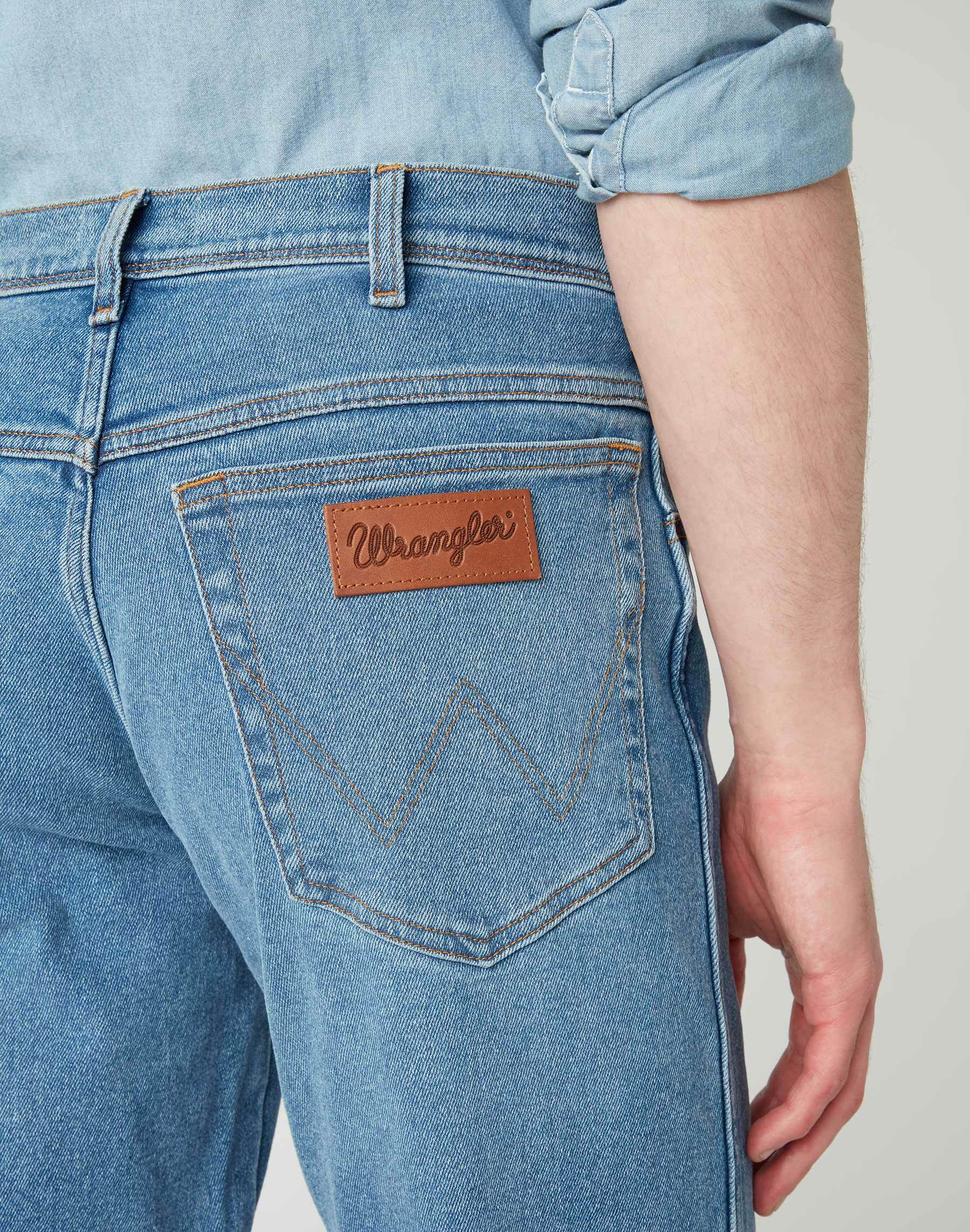 Wrangler Texas Stretch Slim, Blue Honor 