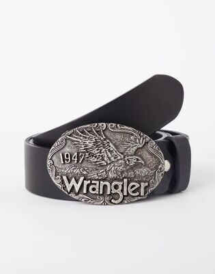 Wrangler Eagle Black Belt W0E5U1100