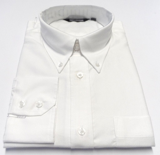 Relco Long Sleeved White Oxford shirt