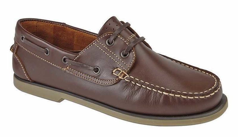 Dek Boating Shoes,  Brown M551B