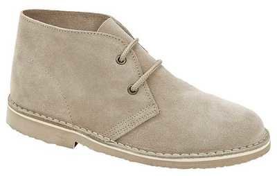 Women's Suede Desert Boot, Light Taupe L777TS