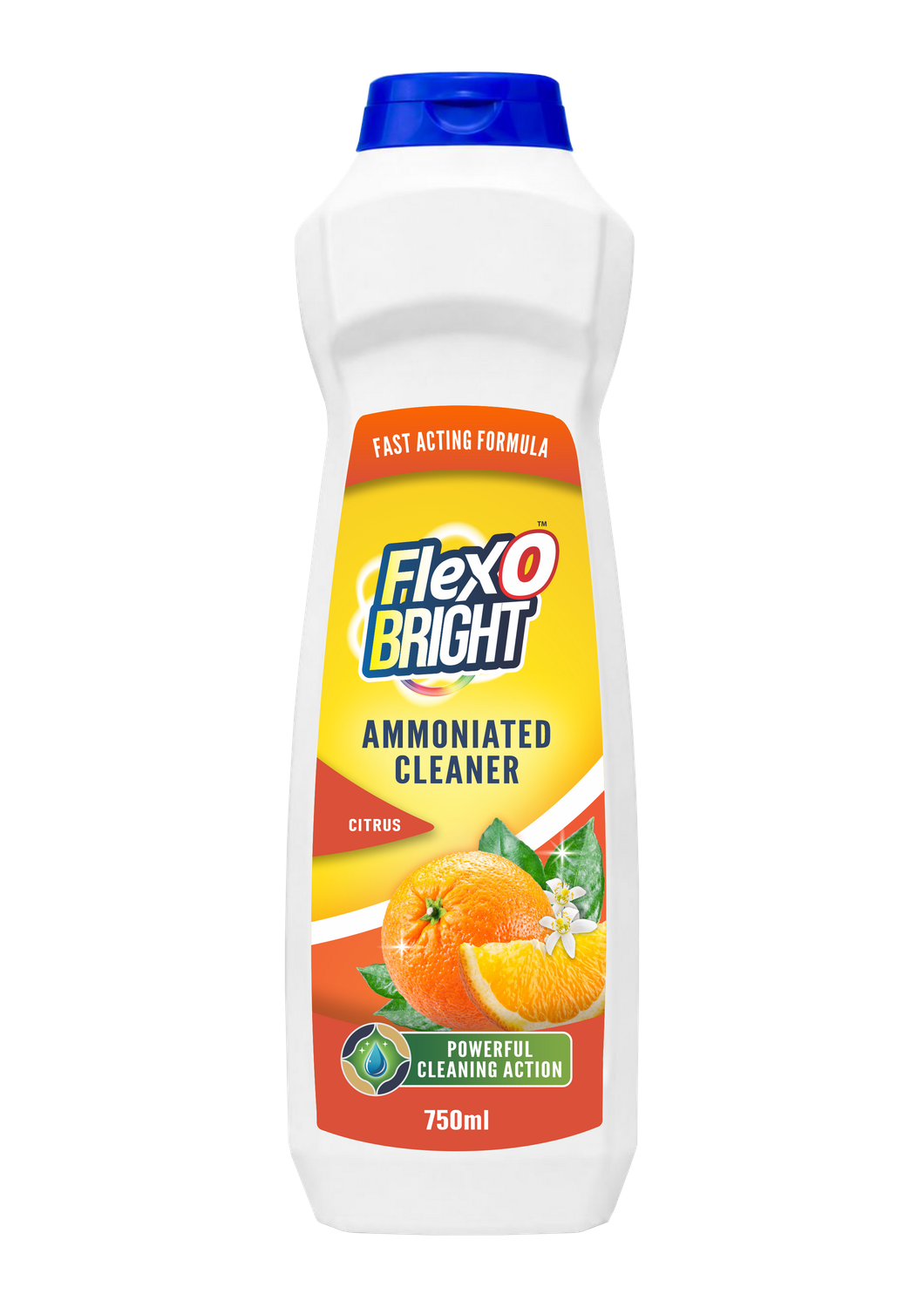 FLEXOBRIGHT AMMONIATED CLEANER CITRUS BOX OF 24