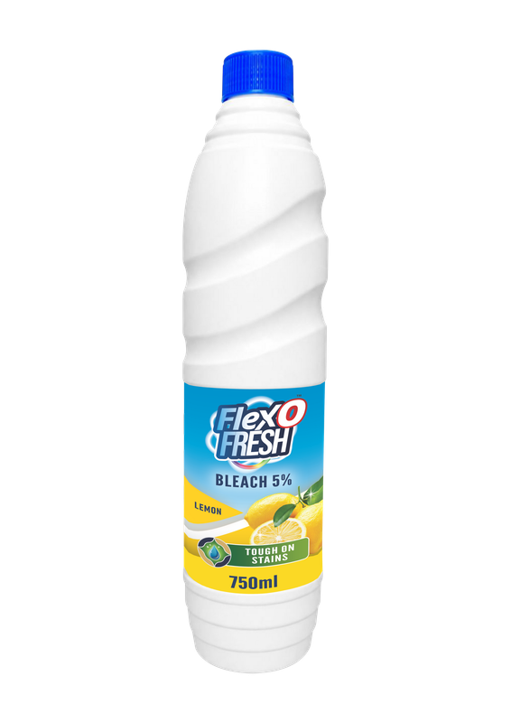 FLEXOFRESH BLEACH 5% LEMON BOX OF 24