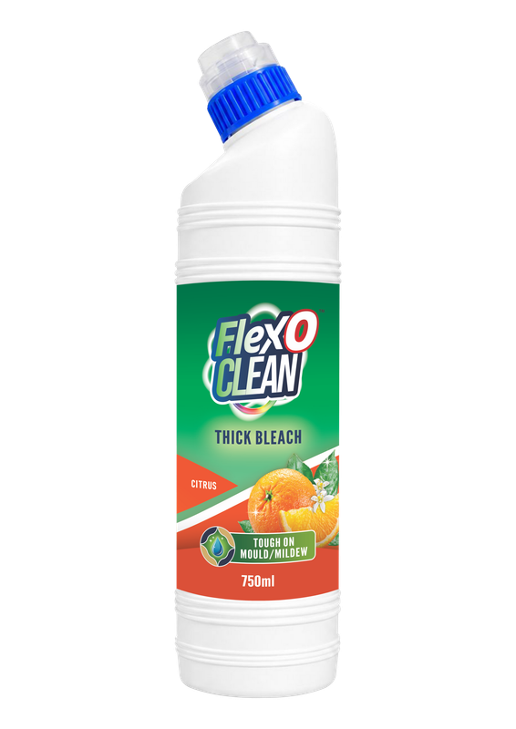 FLEXOCLEAN THICK BLEACH CITRUS BOX OF 24