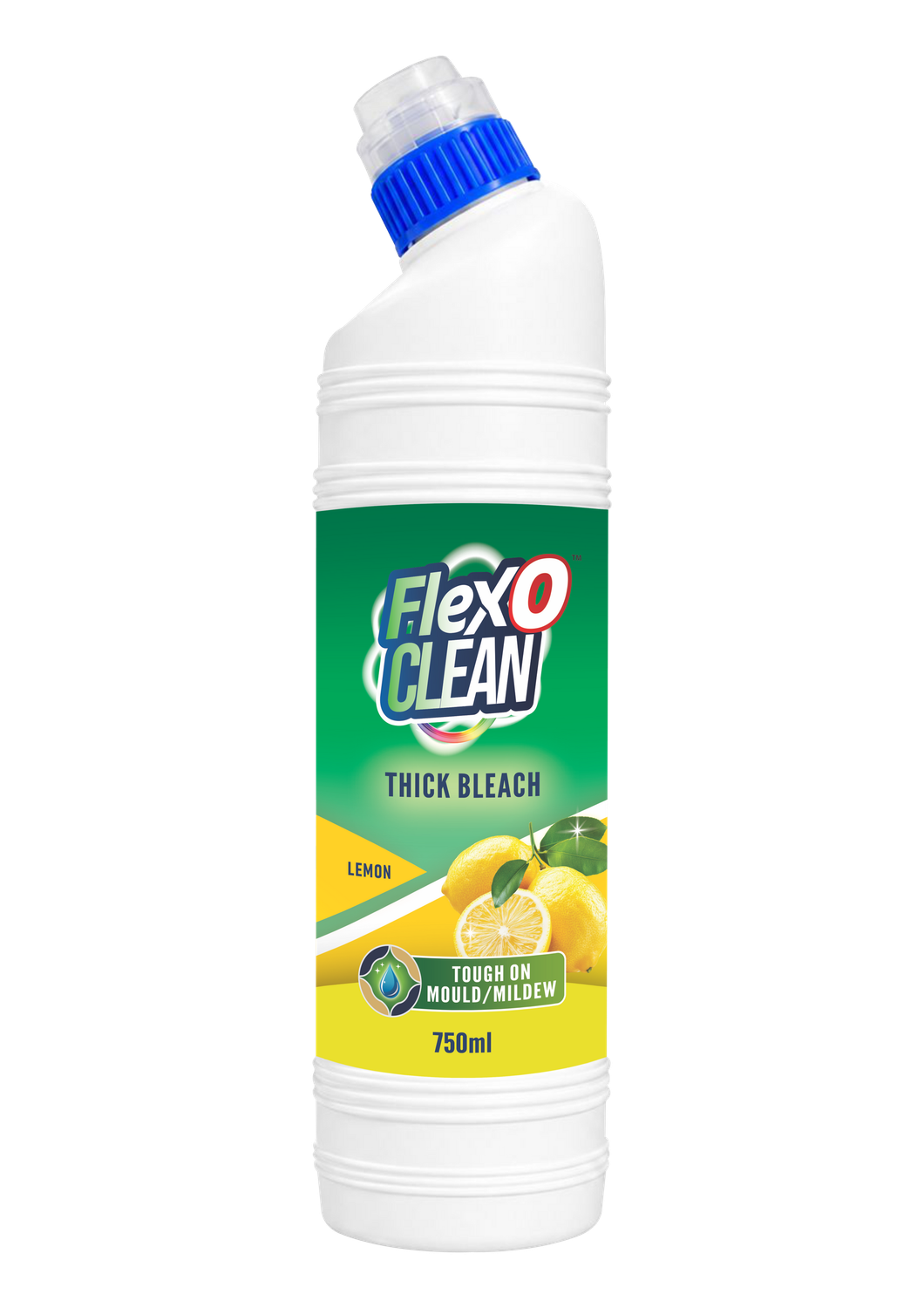 FLEXOCLEAN THICK BLEACH LEMON BOX OF 24