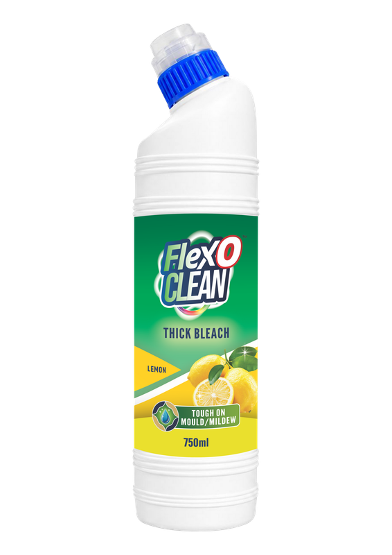 FLEXOCLEAN THICK BLEACH LEMON BOX OF 24