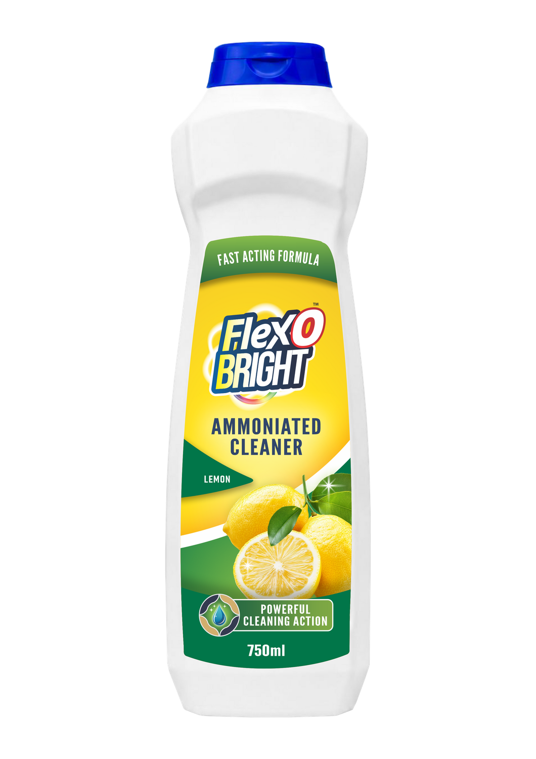 FLEXOBRIGHT AMMONIATED CLEANER LEMON BOX OF 24