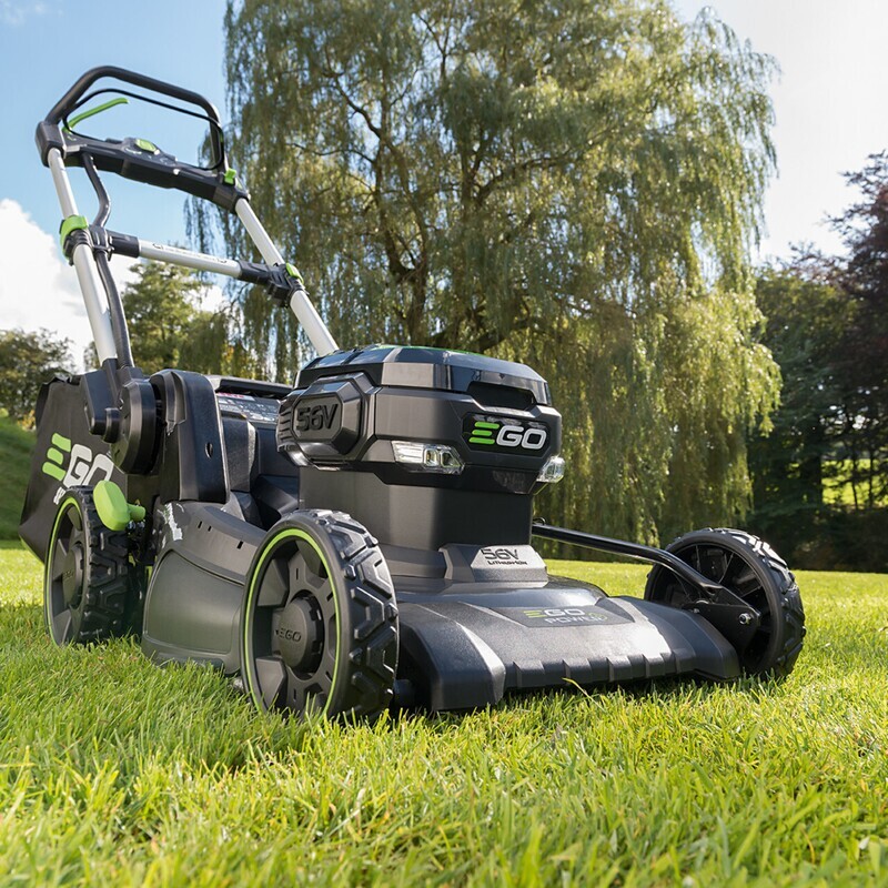 EGO 56 Volt 50cm Rasenmäher + Sets LM2020E-SP/LM2021E-SP mit Antrieb + Seitenauswurf