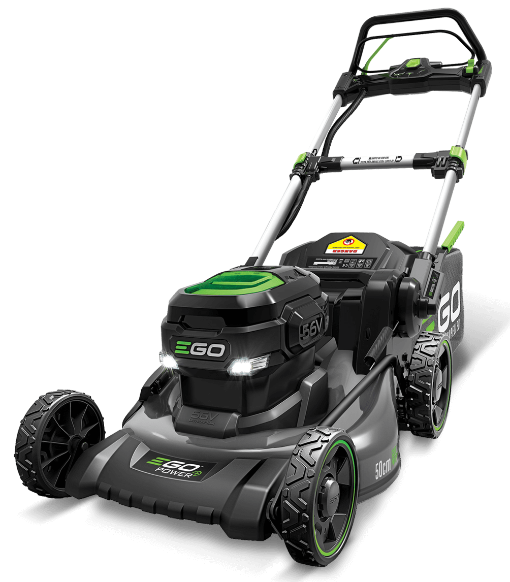 EGO 56 Volt 50cm Rasenmäher + Sets LM2020E-SP/LM2021E-SP mit Antrieb + Seitenauswurf