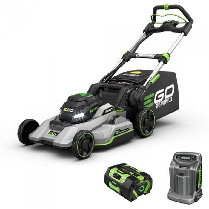 EGO 56 Volt 52cm Rasenmäher + Sets LM2130E-SP/LM2135E-SP mit Antrieb
