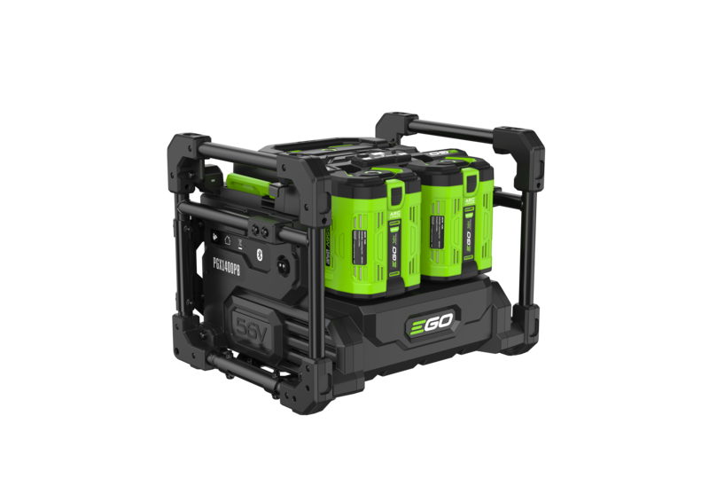 EGO 56 Volt PGX1400PB POWERBANK-LADESTATION (Zwei Ladeschächte für gesamt 2 Akkus)