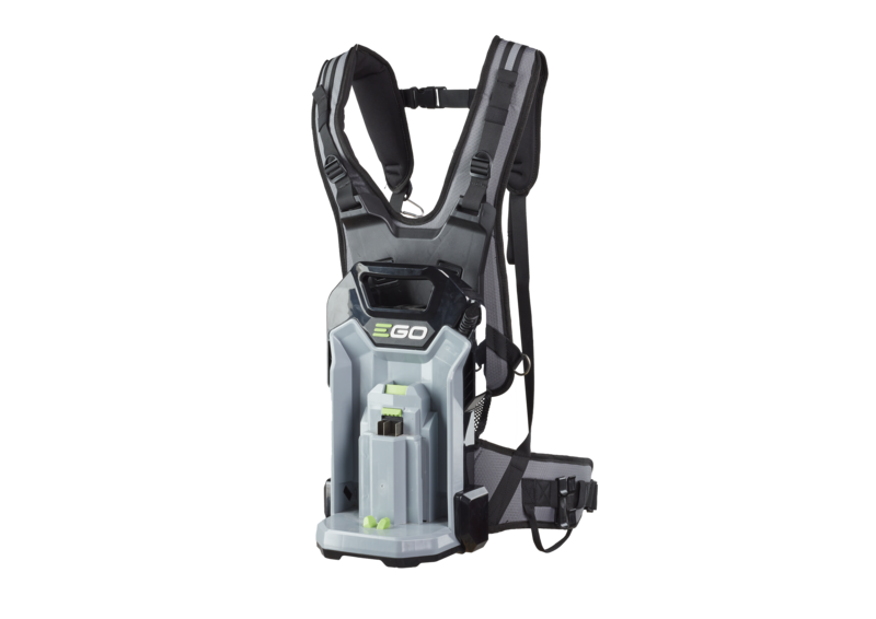 BHX1000-K0002 Profi-Rückentrage mit Hüftgurt + Adapter für EGO 56 Volt Steckakkus
