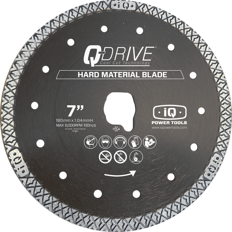 Q-Drive Keramik Diamantscheibe Ø180mm für iQ228Cyclone