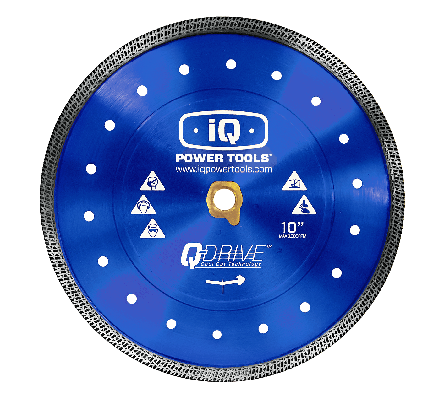 Q-Drive abr. Mat. Diamantscheibe Ø254mm für iQTS244