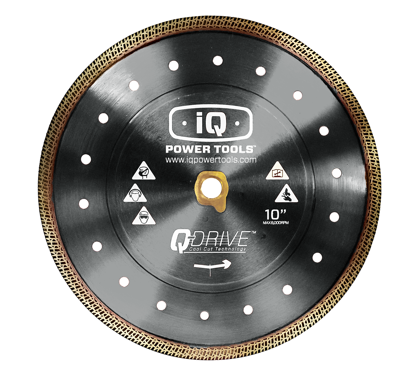 Q-Drive Keramik Diamantscheibe Ø254mm für iQTS244