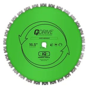 Q-Drive Diamantscheibe Beton, Naturstein, mittelharte Klinker D 420mm für IQMS362i/IQMS362