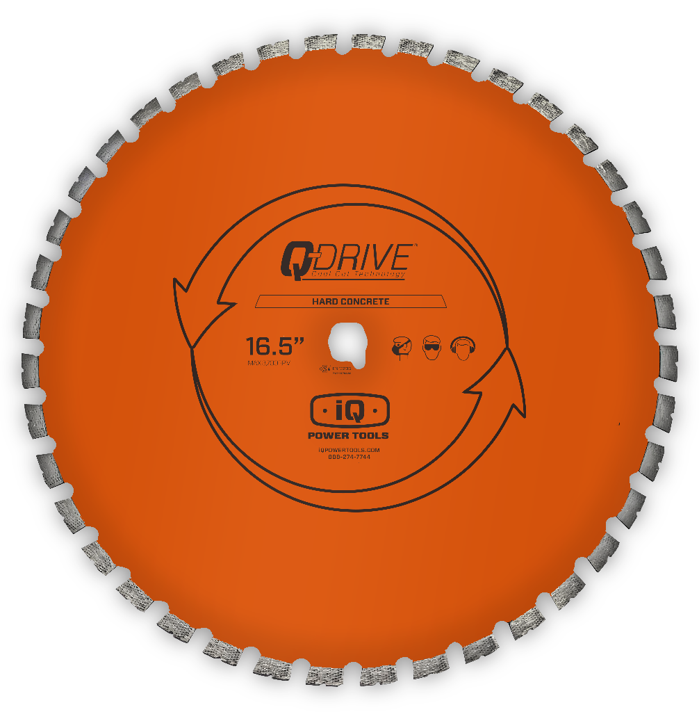 Q-Drive Beton-Silentcut-Diamantscheibe D 420mm für IQMS362i/IQMS362