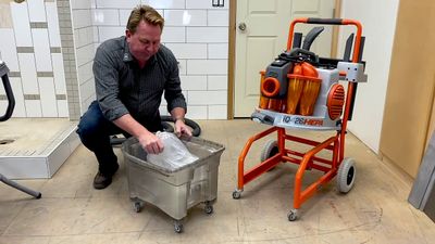IQ426HEPA - IQ-Powertools Spezial Cyclone-Sauger mit Gerätesteckdose