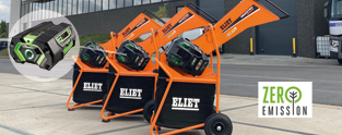 Eliet Gartenhäcksler mit EGO 56 Volt Antrieb