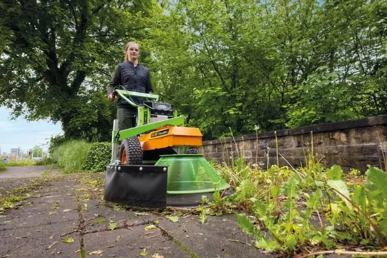 AS-Motor Wildkrautentferner AS60 EWeedHex &quot;Kraft wie ein 200 cm³ 4-Takter&quot;