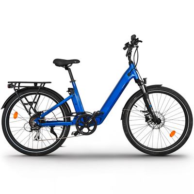 UB200 blau - City-E-Bike Vollgefedert
