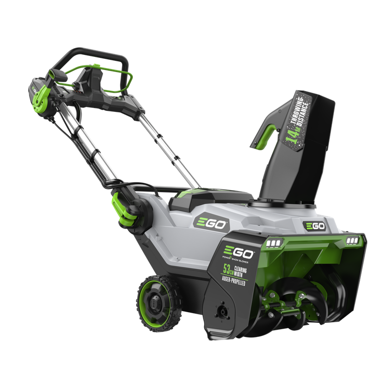 SNT2124E-AP-Set mit 2x Akku BA3360T 6,0 Ah und Schnellader CH5500E
EINSTUFIGE SCHNEEFRÄSE MIT SCHNECKENANTRIEB