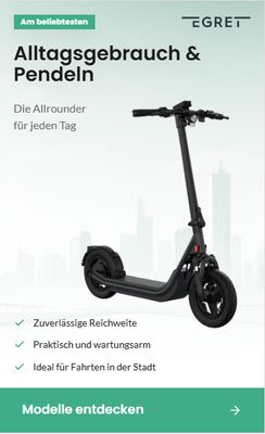 Egret X „StVO-konform“ mit ABE