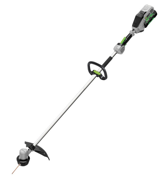 EGO 56 Volt 38cm Rasentrimmer ST1510E/ST1511E-Sets mit "POWERLOAD" und Teleskopstange