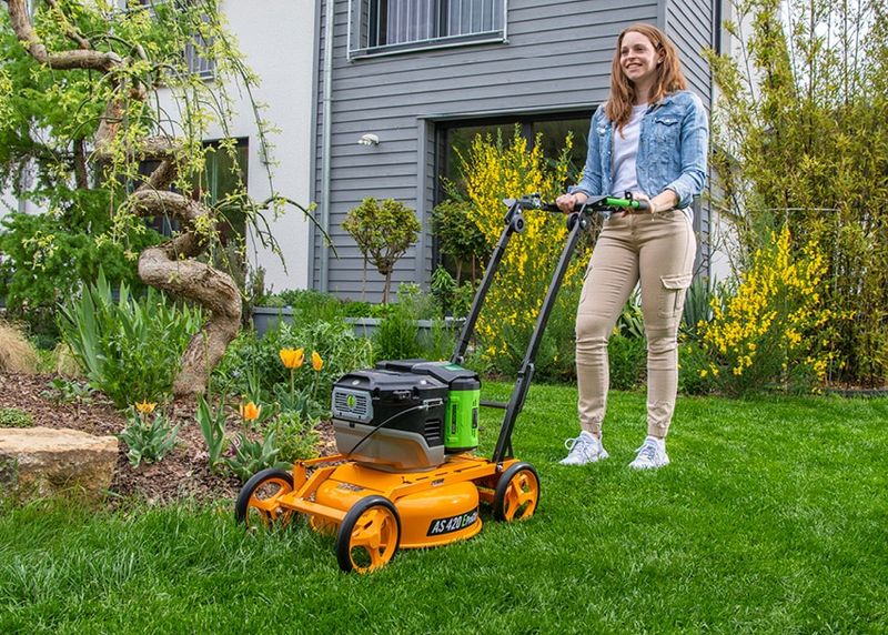 AS-Motor Mulchmäher AS 420 EProClip "Kraft wie ein 200 cm³ 4-Takter"