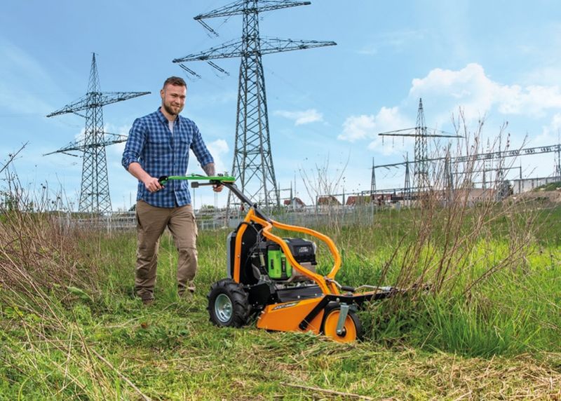 AS-Motor EAllmäher (Hochgrasmäher) AS63 "Kraft wie ein 200 cm³ 4-Takter"