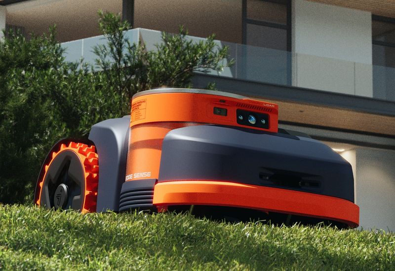 Navimow H210 bis 1000m² Navi-Mähroboter - LiDAR + Netzwerk-RTK + Vision - keine Antenne notwendig -