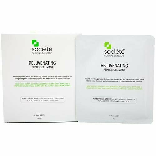 Societe Rejuvenating Peptide Gel Mask  (single pack)