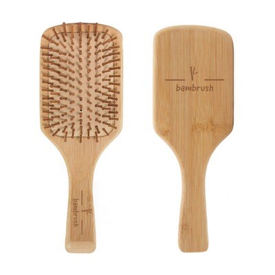 Bamboo paddle hairbrush SALE!!!