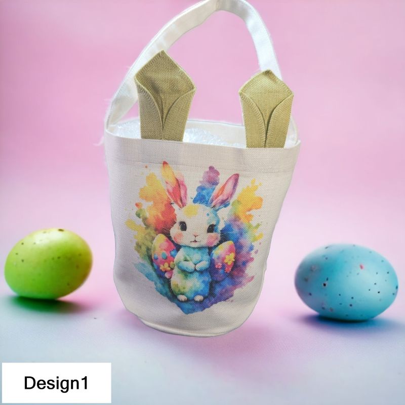 Sublimated Bunny Easter Bag 1