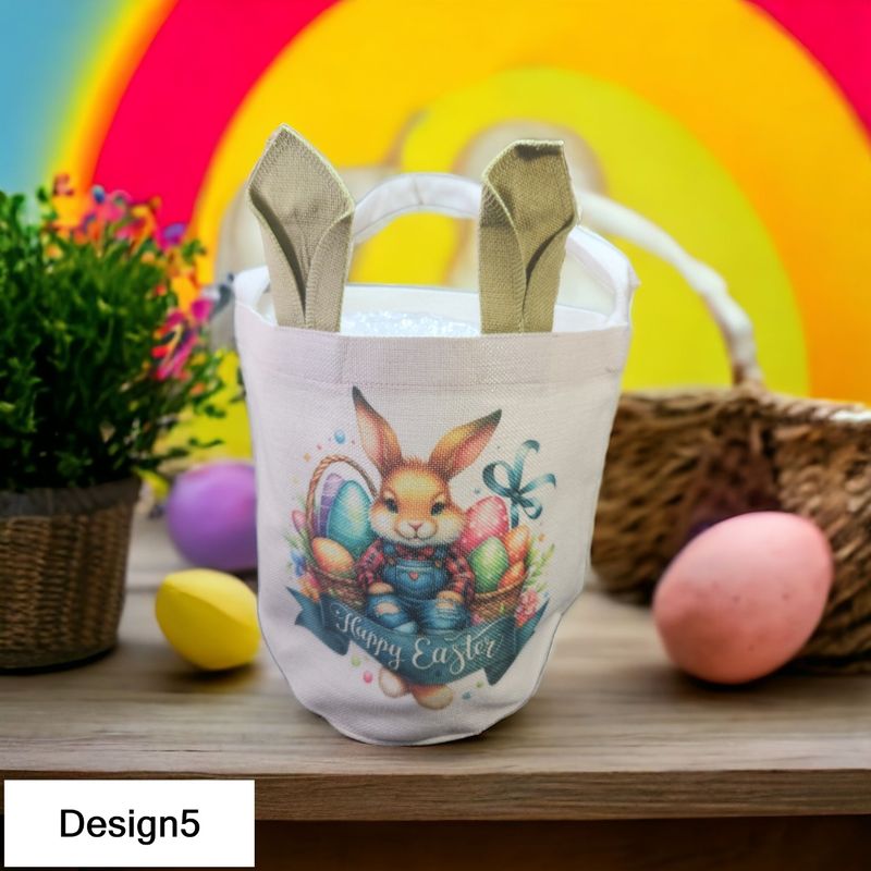 Sublimated Bunny Easter Bag 5