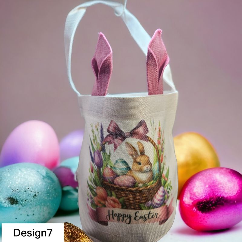 Sublimated Bunny Easter Bag 7