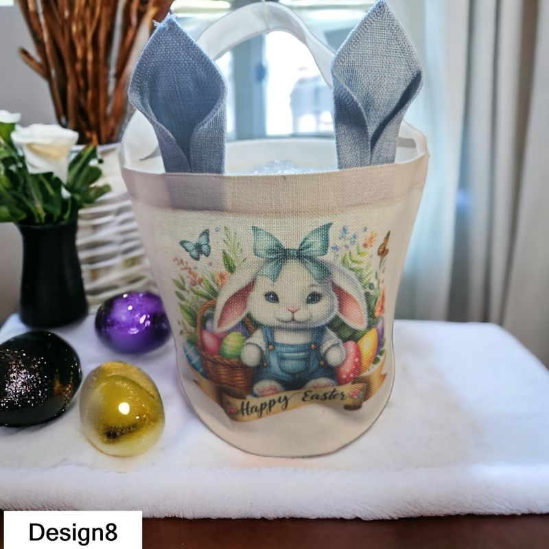 Sublimated Bunny Easter Bag 8