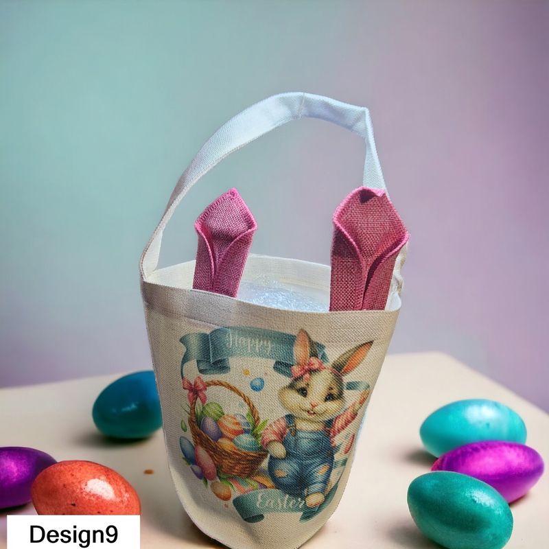 Sublimated Bunny Easter Bag 9